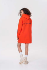 Базовое платье-худи "Follow your dreams"