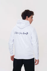 Men's hoodie "Follow your dreams"