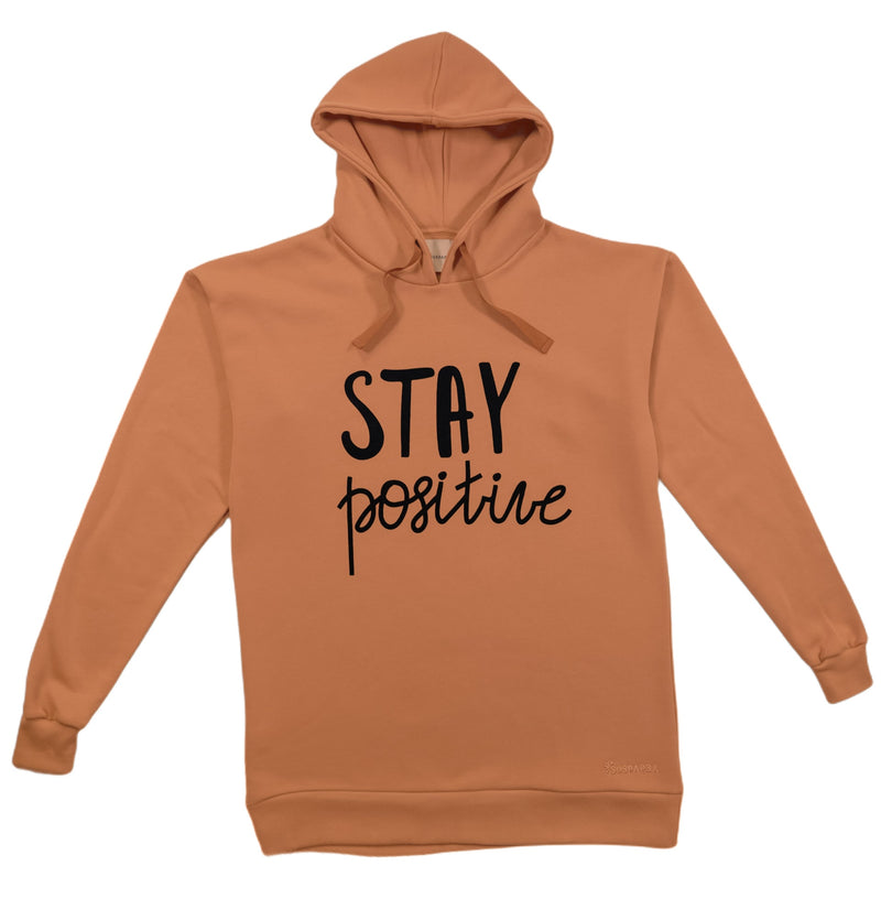 Men's basic hoodie "Positive"