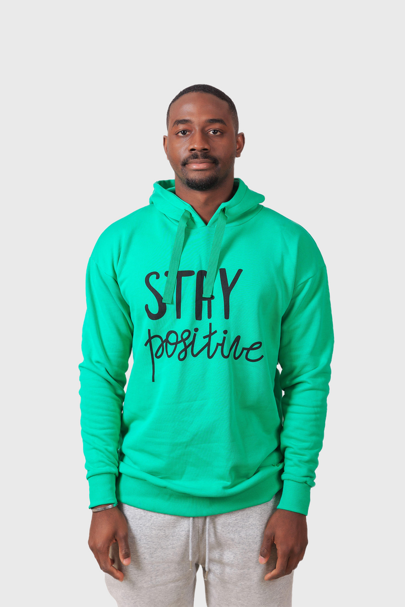 Men's basic hoodie "Positive"